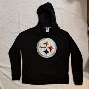 Steelers Victoria Secret Pink French Terry Hoodie (Medium) Watt Porter Heyward